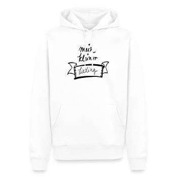 mein kleiner Liebling - Männer Premium Bio Hoodie - Weiß - Vorne - Nico (187cm)