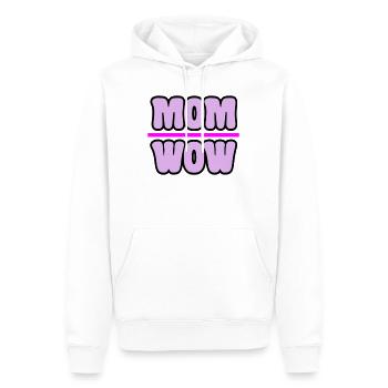 Mama - Männer Premium Bio Hoodie - Weiß - Vorne - Nico (187cm)