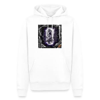 Pränatale Matrix - Männer Premium Bio Hoodie - Weiß - Vorne - Nico (187cm)