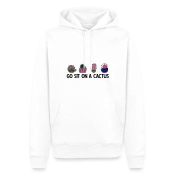 Landschaftsgärtner Hobbygärtner Gärtner - Männer Premium Bio Hoodie - Weiß - Vorne - Nico (187cm)