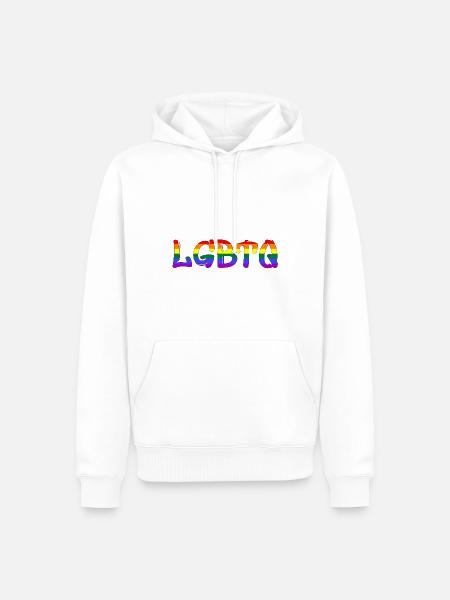 LGBTQ, Pride Month - Männer Premium Bio Hoodie - Weiß
