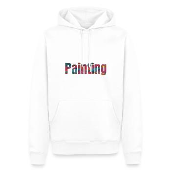 Maler Zeichner für Künstler - Männer Premium Bio Hoodie - Weiß - Vorne - Nico (187cm)