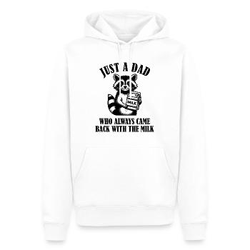 Vater Humor Vater Gleicher Elternteil Vater - Männer Premium Bio Hoodie - Weiß - Vorne - Nico (187cm)