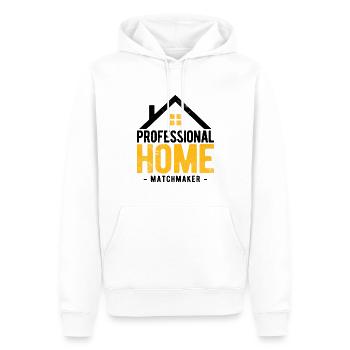 Immobilien-Händler Für Immobilien-Makler - Männer Premium Bio Hoodie - Weiß - Vorne - Nico (187cm)