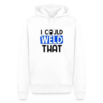 Schweißen Für Schweißer - Männer Premium Bio Hoodie - Weiß - Vorne - Nico (187cm)