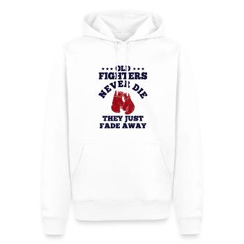 Boxsport Boxing - Männer Premium Bio Hoodie - Weiß - Vorne - Nico (187cm)