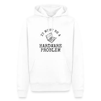 Software Ingenieur Informatiker Programmierer - Männer Premium Bio Hoodie - Weiß - Vorne - Nico (187cm)