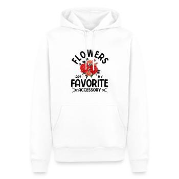 Landschaftsgärtner Hobbygärtner Gärtner - Männer Premium Bio Hoodie - Weiß - Vorne - Nico (187cm)