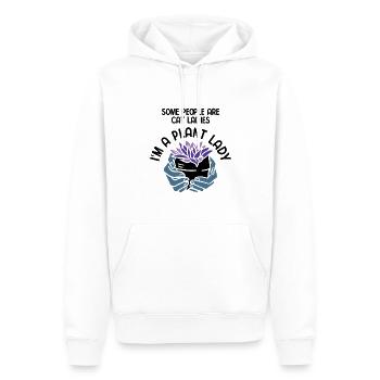 Landschaftsgärtner Hobbygärtner Gärtner - Männer Premium Bio Hoodie - Weiß - Vorne - Nico (187cm)