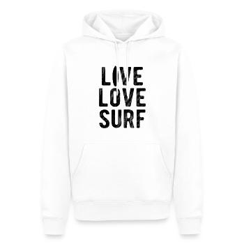 Surfen Wellenreiten Für Surfing - Männer Premium Bio Hoodie - Weiß - Vorne - Nico (187cm)
