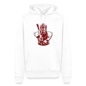 Japanischer Schwertkampf Kendo - Männer Premium Bio Hoodie - Weiß - Vorne - Nico (187cm)