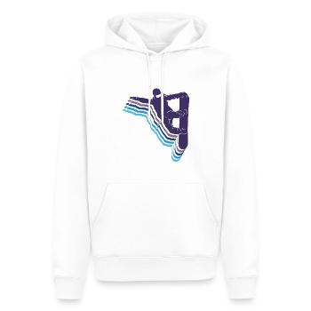 Snowboard Spruch für Snowboarder - Männer Premium Bio Hoodie - Weiß - Vorne - Nico (187cm)