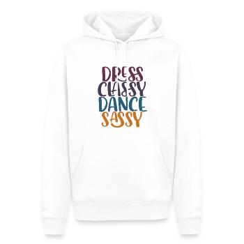 Breakdancing Tanzen für Tänzer - Männer Premium Bio Hoodie - Weiß - Vorne - Nico (187cm)