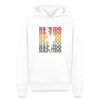 Koreanischer Kampfsport Hapkido - Männer Premium Bio Hoodie - Weiß - Vorne - Nico (187cm)