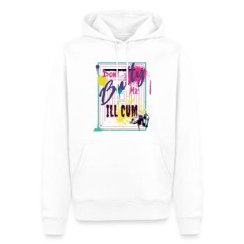 Dont bully me ill graffiti art - Men’s Premium Organic Hoodie - white - Front - Nico (187cm)