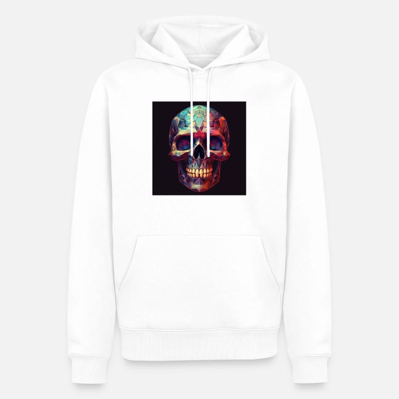 EDF23E26 44CD 4EF7 AB02 ACE67793C2B8 - Männer Premium Bio Hoodie - Weiß