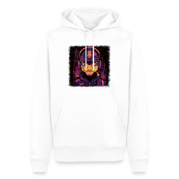 best friend fun birthday present birds poultry - Männer Premium Bio Hoodie - Weiß - Vorne - Nico (187cm)