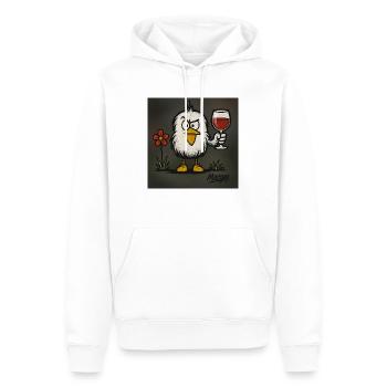 08B24600 17E1 4756 A6B6 9B783F325E53 - Men’s Premium Organic Hoodie - white - Front - Nico (187cm)
