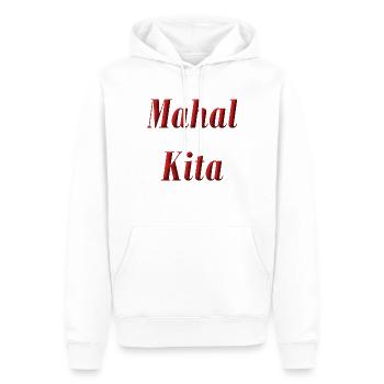 Mahal Kita Ich Liebe Dich - Männer Premium Bio Hoodie - Weiß - Vorne - Nico (187cm)