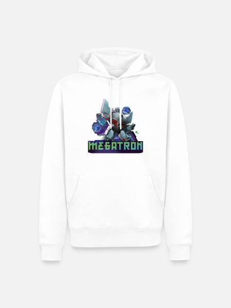 Transformers Earth Spark Decepticons Megatron - Men’s Premium Organic Hoodie - white