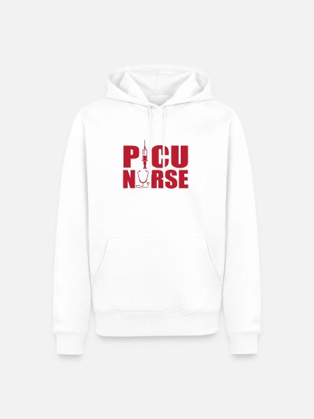 Kinderintensivkrankenschwester - Männer Premium Bio Hoodie - Weiß