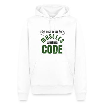 Software Ingenieur Informatiker Programmierer - Männer Premium Bio Hoodie - Weiß - Vorne - Nico (187cm)