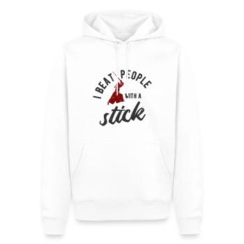 Japanischer Schwertkampf Kendo - Männer Premium Bio Hoodie - Weiß - Vorne - Nico (187cm)
