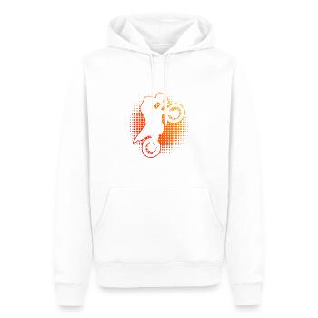 Freestyle Motocross Motocross Dirt Biker - Männer Premium Bio Hoodie - Weiß - Vorne - Nico (187cm)