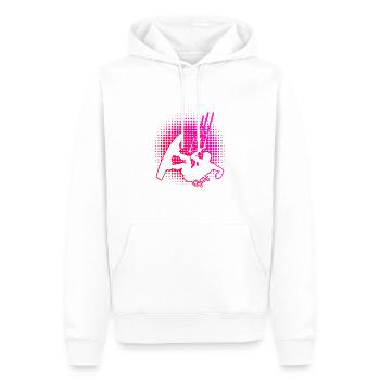 Kitesurfer Kitesurfing Kitesurf Kite Kite Kiting - Men’s Premium Organic Hoodie - white - Front - Nico (187cm)