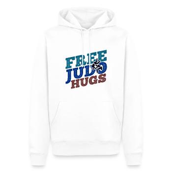 Japanischer Kampfsport Judo - Männer Premium Bio Hoodie - Weiß - Vorne - Nico (187cm)