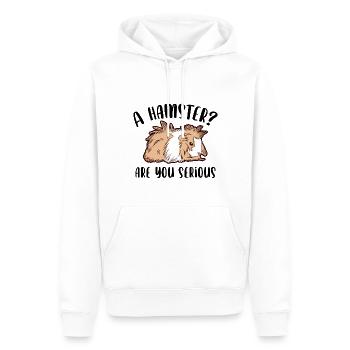 Nagetier Meerschwein Meerschweinchen - Männer Premium Bio Hoodie - Weiß - Vorne - Nico (187cm)