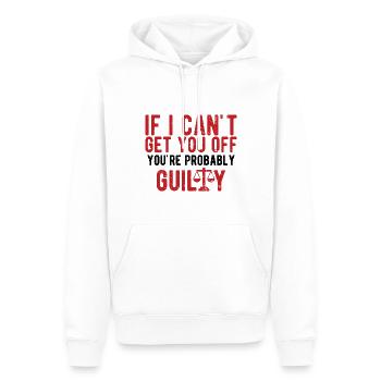 Richter Jurist Anwalt - Männer Premium Bio Hoodie - Weiß - Vorne - Nico (187cm)