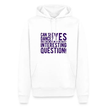 Breakdancing Tanzen für Tänzer - Männer Premium Bio Hoodie - Weiß - Vorne - Nico (187cm)