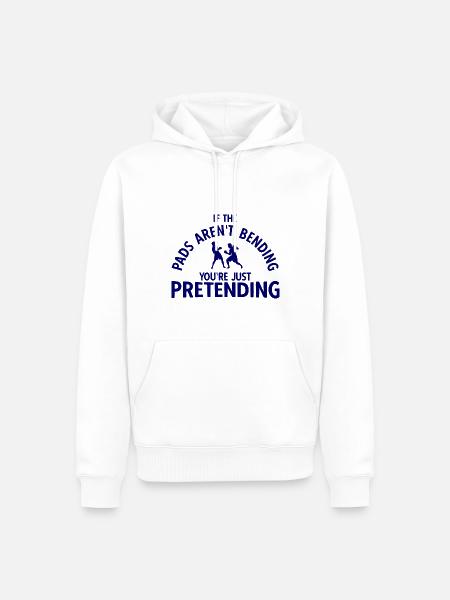 Boxsport Boxing - Männer Premium Bio Hoodie - Weiß