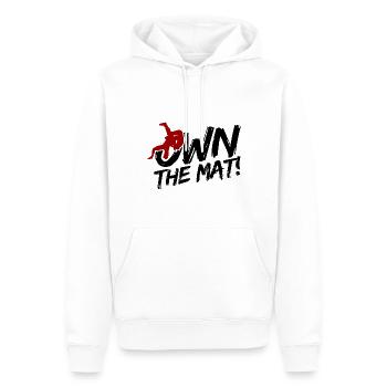 Grappling Martial Arts Wrestling - Männer Premium Bio Hoodie - Weiß - Vorne - Nico (187cm)
