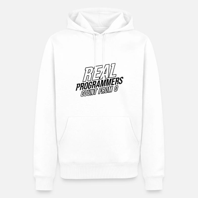 Software Ingenieur Informatiker Programmierer - Männer Premium Bio Hoodie - Weiß