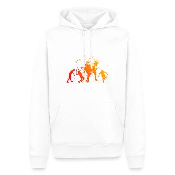 Tennisspielen Herren Tennis Tennis spielen - Männer Premium Bio Hoodie - Weiß - Vorne - Nico (187cm)