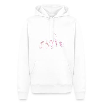 Tennis spielen Tennis Damen Tennisspieler Herren - Männer Premium Bio Hoodie - Weiß - Vorne - Nico (187cm)