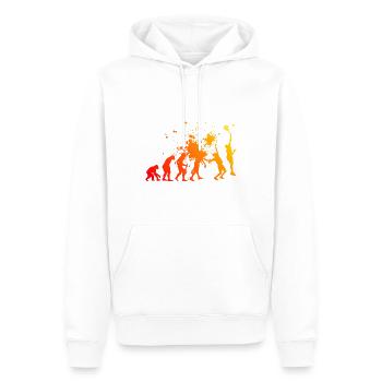 Schlägersport Paddeltennis Paddle Court Paddle - Männer Premium Bio Hoodie - Weiß - Vorne - Nico (187cm)