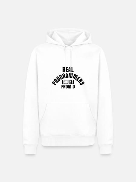 Software Ingenieur Informatiker Programmierer - Männer Premium Bio Hoodie - Weiß
