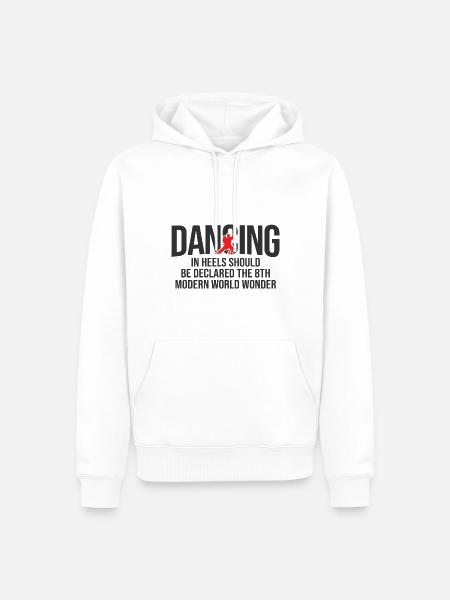 Breakdancing Tanzen für Tänzer - Männer Premium Bio Hoodie - Weiß