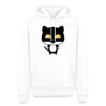 TPPCTPUC - Sweat à capuche Premium bio Homme - blanc - Devant - Nico (187cm)