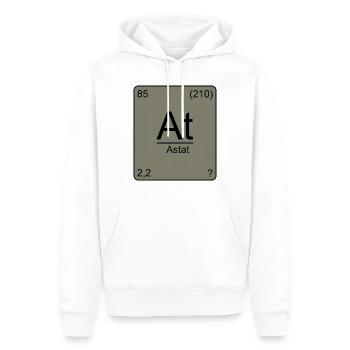 Astat, Periodensystem, Chemie, Physik, Element - Männer Premium Bio Hoodie - Weiß - Vorne - Nico (187cm)