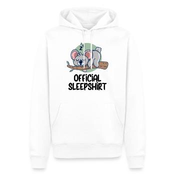 Lustiger Spruch Bild Witzig Humor Geschenkidee - Männer Premium Bio Hoodie - Weiß - Vorne - Nico (187cm)