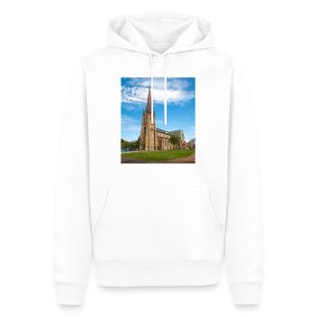 Haga Kirche (Haga kyrka) Göteborg Stadt Schweden - Männer Premium Bio Hoodie - Weiß - Vorne - Nico (187cm)