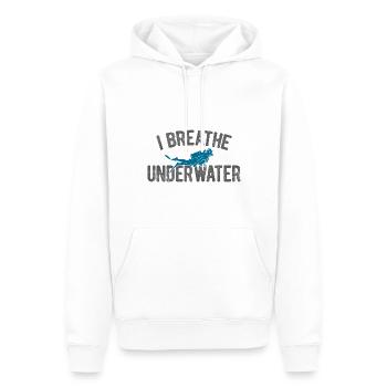 Apnoetaucher Freitaucher Taucher - Männer Premium Bio Hoodie - Weiß - Vorne - Nico (187cm)