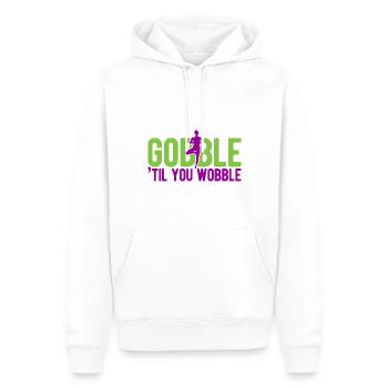 Yogalehrer Spruch Für Yogi Yoga - Männer Premium Bio Hoodie - Weiß - Vorne - Nico (187cm)