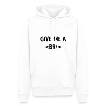 Software Ingenieur Informatiker Programmierer - Männer Premium Bio Hoodie - Weiß - Vorne - Nico (187cm)