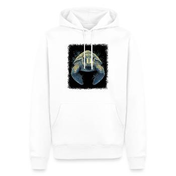 quote funny quote diving jokes animal protection - Männer Premium Bio Hoodie - Weiß - Vorne - Nico (187cm)