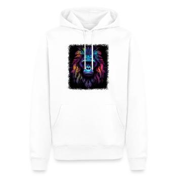 Joke Cadeau Famille Amour Présent Anti Guerre Fierté Citation - Sweat à capuche Premium bio Homme - blanc - Devant - Nico (187cm)
